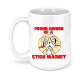 Hound Stick Magnet 15oz. Mugs