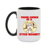 Hound Stick Magnet 15oz. Mugs