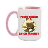 Pitt Stick Magnet 15oz. Mugs