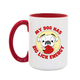 White Dog BLE 15oz. Mugs