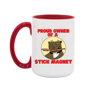 Pitt Stick Magnet 15oz. Mugs