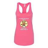 Mutt Stick Magnet Racerback Tank