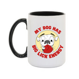 White Dog BLE 15oz. Mugs