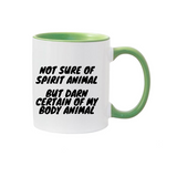 Spirit Animal Body Animal Mugs