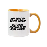 Spirit Animal Body Animal Mugs