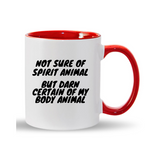 Spirit Animal Body Animal Mugs