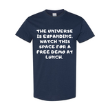 Universe Expanding at Lunch T-Shirt