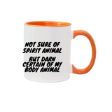 Spirit Animal Body Animal Mugs