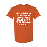 Universe Expanding at Lunch T-Shirt